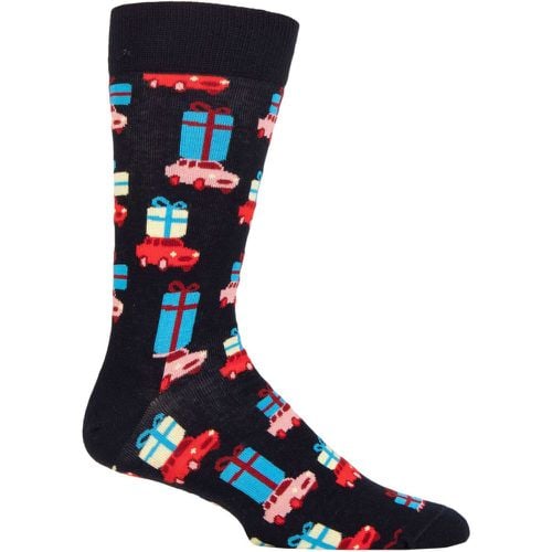 Mens and Women's 1 Pair Holiday Shopping Socks Multi 7.5-11.5 Unisex - Happy Socks - Modalova