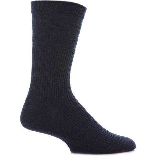 Pair Navy Original Wool Softop Socks Men's 11-13 Mens - HJ Hall - Modalova