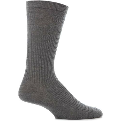Pair Mid Extra Wide Cotton Softop Socks Men's 6-11 Mens - HJ Hall - Modalova