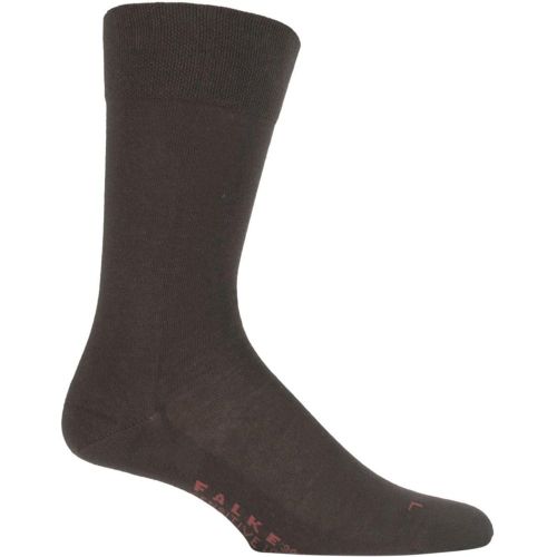 Pair Dark Melange Sensitive London Cotton Left and Right Socks With Comfort Cuff Men's 5.5-8 Mens - Falke - Modalova