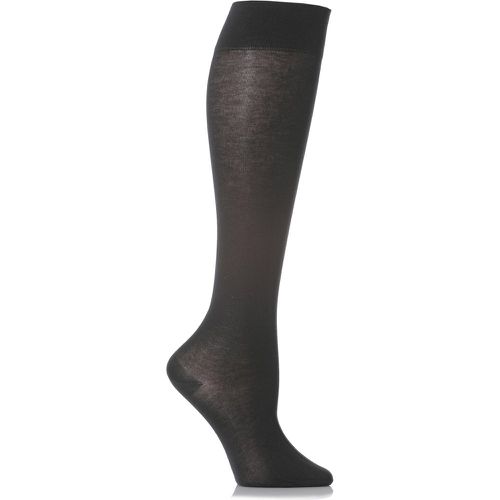 Pair Cotton Touch Knee High Socks Ladies 2.5-5 Ladies - Falke - Modalova