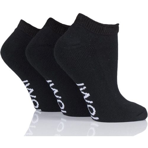 Pair Footnurse Cushioned Foot Diabetic Trainer Socks Ladies 4-8 Ladies - Iomi - Modalova