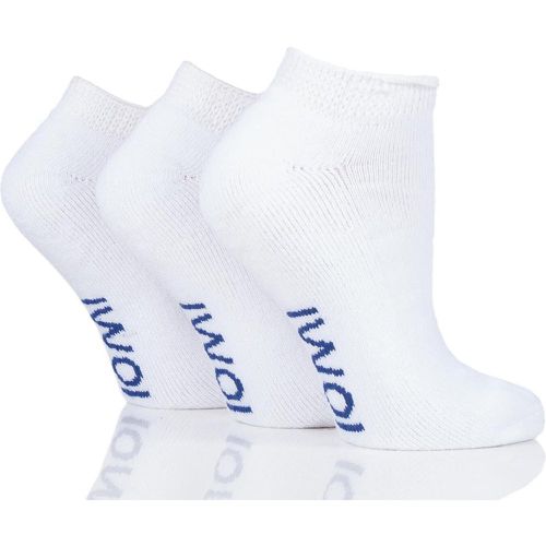 Pair Footnurse Cushioned Foot Diabetic Trainer Socks Ladies 4-8 Ladies - Iomi - Modalova