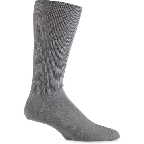 Pair Footnurse Oedema Extra Wide Cotton Socks Men's 6-8.5 Mens - Iomi - Modalova