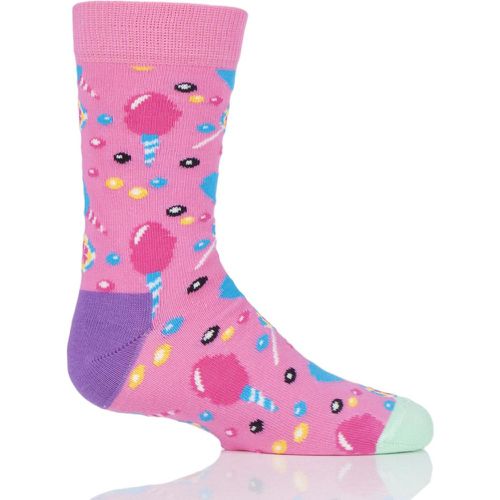 Pair Cotton Candy Cotton Socks Kids Unisex 0-12 Months - Happy Socks - Modalova