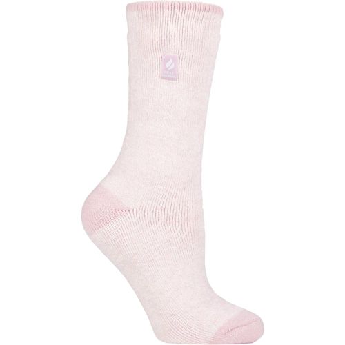 Women's 1 Pair SOCKSHOP 1.6 TOG Lite Patterned and Striped Socks Venice Heel & Toe Dusted 4-8 Ladies - Heat Holders - Modalova