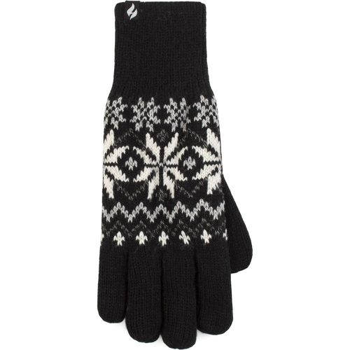 Ladies 1 Pack SOCKSHOP Avens Patterned Gloves S/M - Heat Holders - Modalova