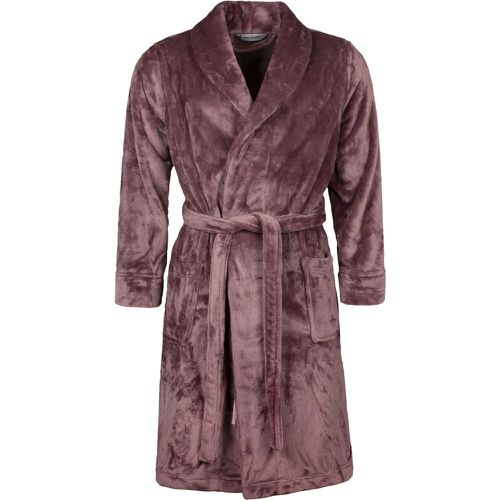 Women's 1 Pack SOCKSHOP Fleece Dressing Gown Mauve XL - Heat Holders - Modalova