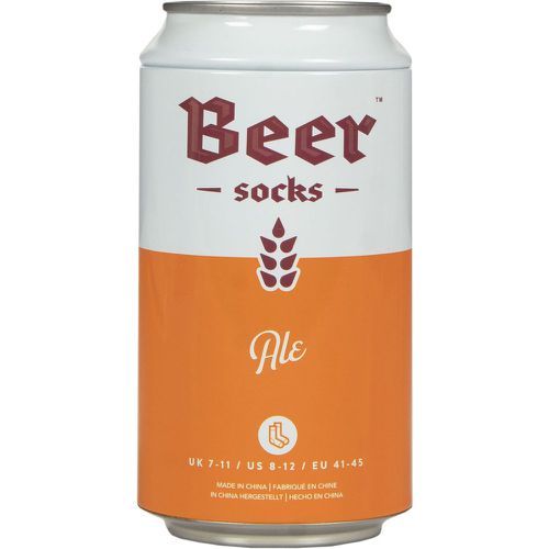 Luckies of London 1 Pair Beer Can Gift Box Cotton Socks Ale 7-11 UK - SockShop - Modalova