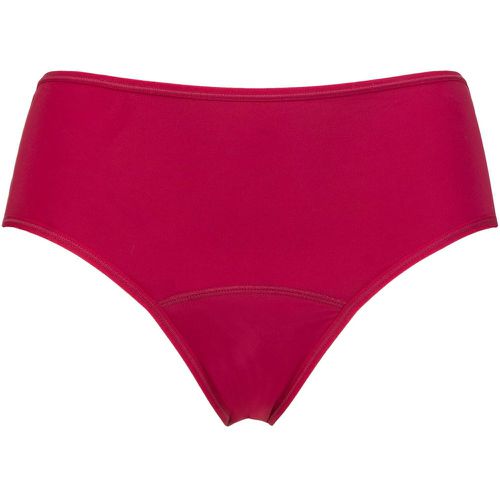 Ladies 1 Pair Love Luna Recycled Period Midi Briefs Dark Cherry UK 12-14 - SockShop - Modalova