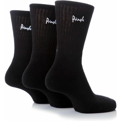 Mens 3 Pair Cotton Cushion Sports Socks Cotton 12-14 Mens - Pringle - Modalova