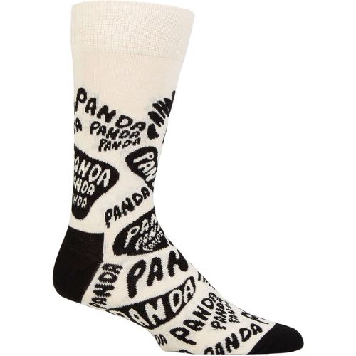 Mens and Ladies 1 Pair Panda Socks Multi 4-7 Unisex - Happy Socks - Modalova