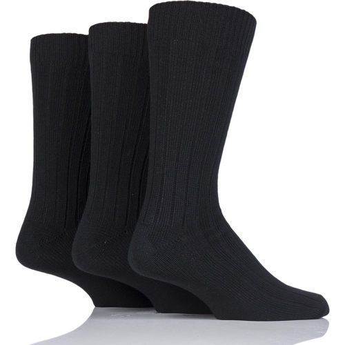 Pair Ribbed Cotton Socks Men's 7-11 Mens - SockShop - Modalova