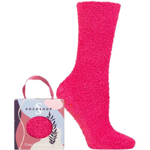 Ladies 1 Pair Chenille & Cosy Gift Boxed Socks Hot 4-8 Ladies - SockShop - Modalova