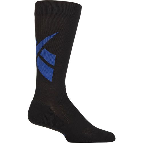 Mens and Women's 1 Pair Technical Recycled Crew Technical Fitness Socks with Arch Support / Blue 4.5-6 UK - Reebok - Modalova