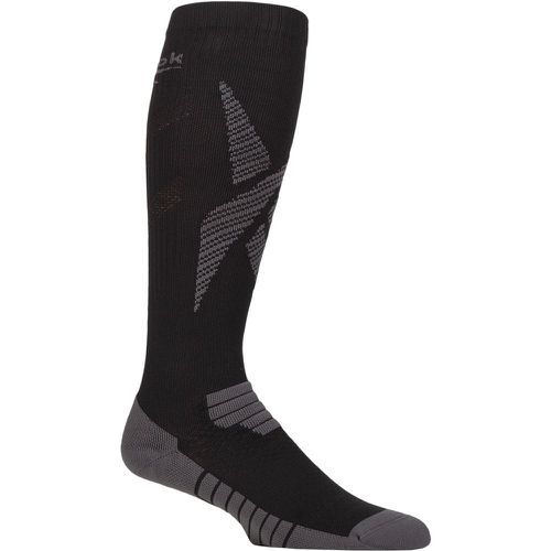 Mens and Women's 1 Pair Technical Recycled Long Technical Compression Running Socks 2.5-3.5 UK - Reebok - Modalova