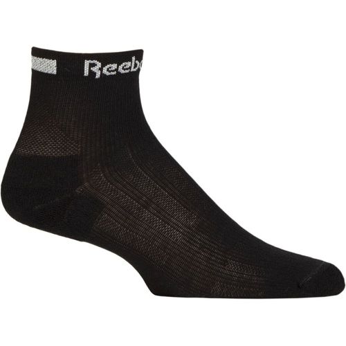Mens and Ladies 1 Pair Technical Recycled Ankle Technical Running/Cycling Socks 2.5-3.5 UK - Reebok - Modalova