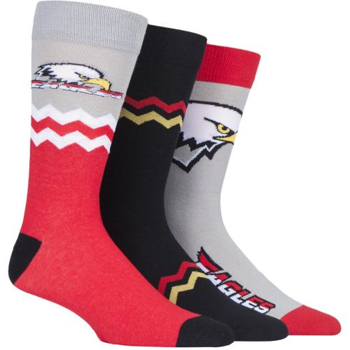 Pair Eagles Novelty Cotton Socks Men's 7-11 Mens - Wild Feet - Modalova