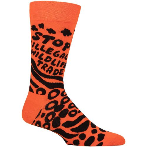 Mens and Ladies 1 Pair Wildlife Trade Socks Multi 4-7 Unisex - Happy Socks - Modalova