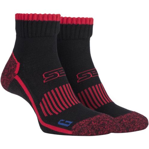 Pair with BlueGuard Ankle High Walking Socks Men's 6-8.5 Mens - Storm Bloc - Modalova