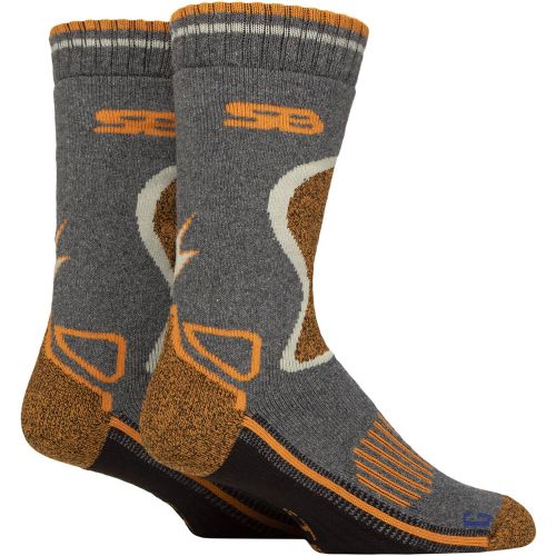 Mens 2 Pair with BlueGuard Wool Blend Socks / Amber 9-12 - Storm Bloc - Modalova