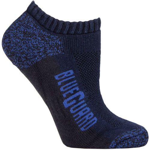 Women's 1 Pair Trainer Socks Navy 4-8 Ladies - Blueguard - Modalova