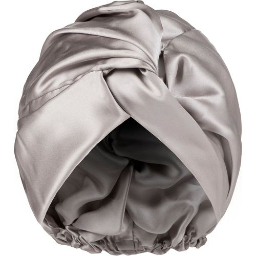 Luxury 100% Mulberry Silk Turban Platinum One Size - Cocoonzzz - Modalova