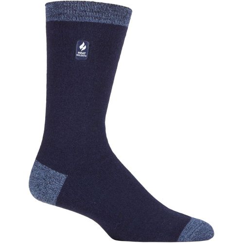 Mens 1 Pair SOCKSHOP 1.0 TOG Ultralite Striped, Argyle and Patterned Socks Budapest Heel & Toe Navy 6-11 Mens - Heat Holders - Modalova