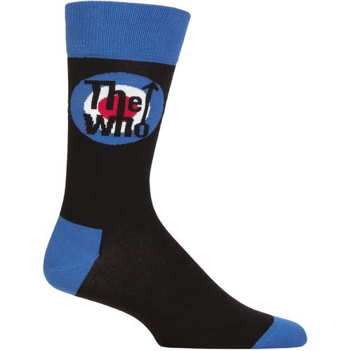 Music Collection 1 Pair The Who Cotton Socks Target Logo One Size - SockShop - Modalova