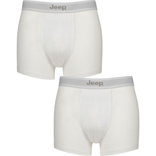 Pack Cotton Plain Fitted Hipster Trunks Men's Small - Jeep - Modalova