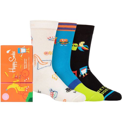 Kids 3 Pair Better Together Socks Gift Set Multi 2-3 Years - Happy Socks - Modalova