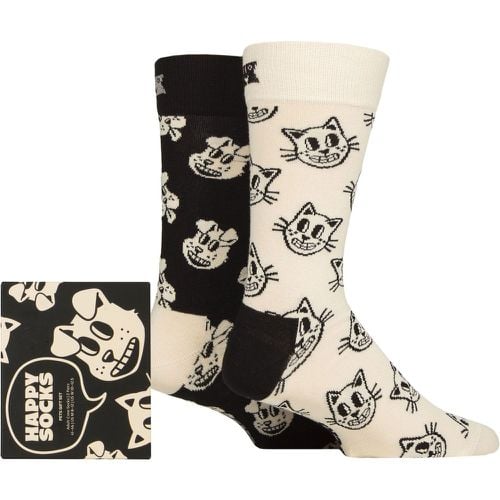 Mens and Women's 2 Pair Pets Gift Boxed Socks 7.5-11.5 Unisex - Happy Socks - Modalova