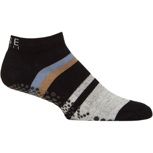 Mens 1 Pair Base 33 Grip Low Rise Socks Fjord Small - SockShop - Modalova