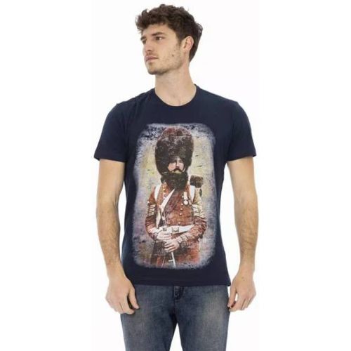 S Real Man T-shirt Navy 2AT04003 - TRUSSARDI Action - Modalova