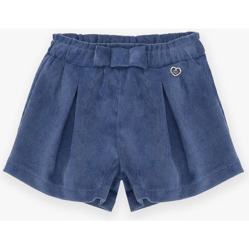 Shorts baby con vita elasticizzata e pinces - Please - Modalova