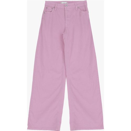 Pantaloni monocolor a vita alta - Please - Modalova