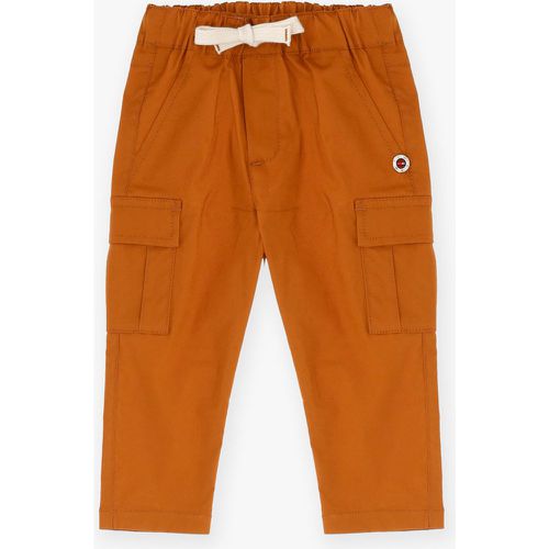 Pantaloni baby in puro cotone monocolour con coulisse - Please - Modalova