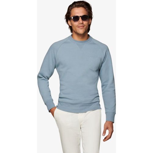Crewneck Hellblau - SuitSupply - Modalova