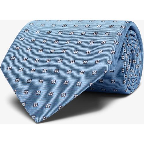 Krawatte Hellblau Mit Floralem Muster - SuitSupply - Modalova