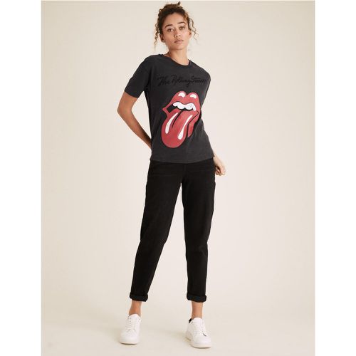 Pure Cotton The Rolling Stones T-Shirt grey - Marks & Spencer - Modalova