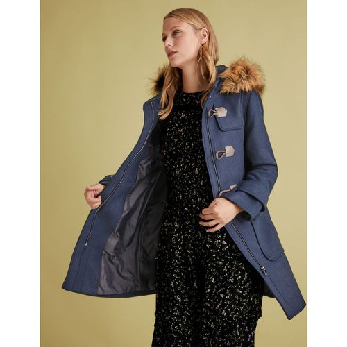 Duffle Coat with Wool navy - Marks & Spencer - Modalova