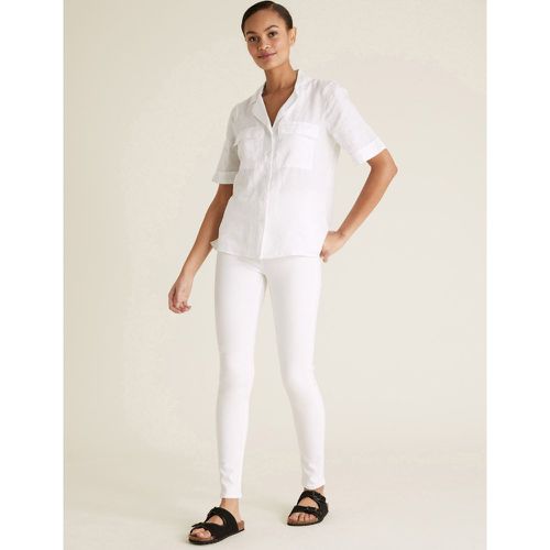 Carrie High Waisted Skinny Jeans white - Marks & Spencer - Modalova