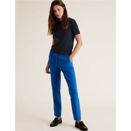 Mia Slim Ankle Grazer Trousers blue - Marks & Spencer - Modalova