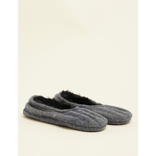 Faux Fur Ballet Slipper Socks grey - Marks & Spencer - Modalova