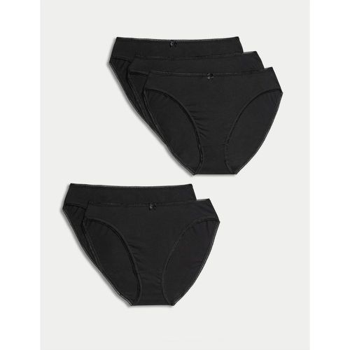 Pk Cotton Lycra® High Leg Knickers - Marks & Spencer - Modalova