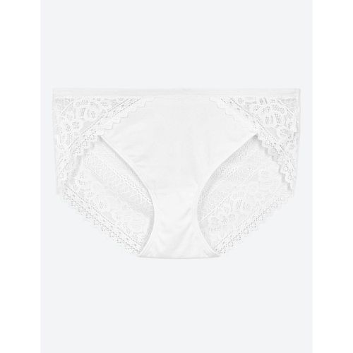 Sumptuously Soft™ Lace High Leg Knickers white - Marks & Spencer - Modalova