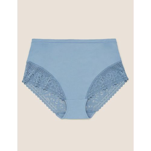 Sumptuously Soft™ Lace Full Briefs blue - Marks & Spencer - Modalova