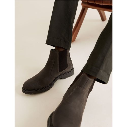 Leather Pull-On Chelsea Boots brown - Marks & Spencer - Modalova