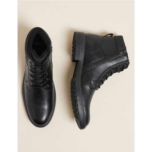 Fleece Lined Casual Boots black - Marks & Spencer - Modalova