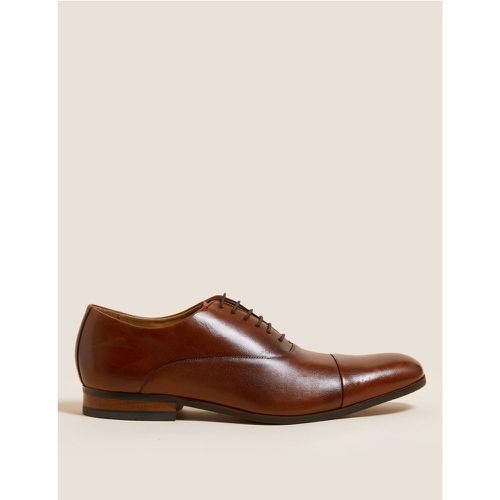 Leather Oxford Shoes brown - Marks & Spencer - Modalova